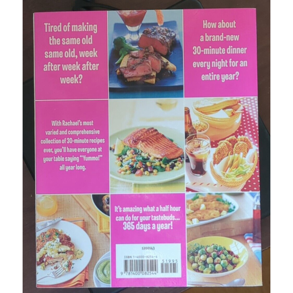 Rachael Ray 365: No Repeats A Year of By Rachael Ray Paperback - Picture 2 of 12